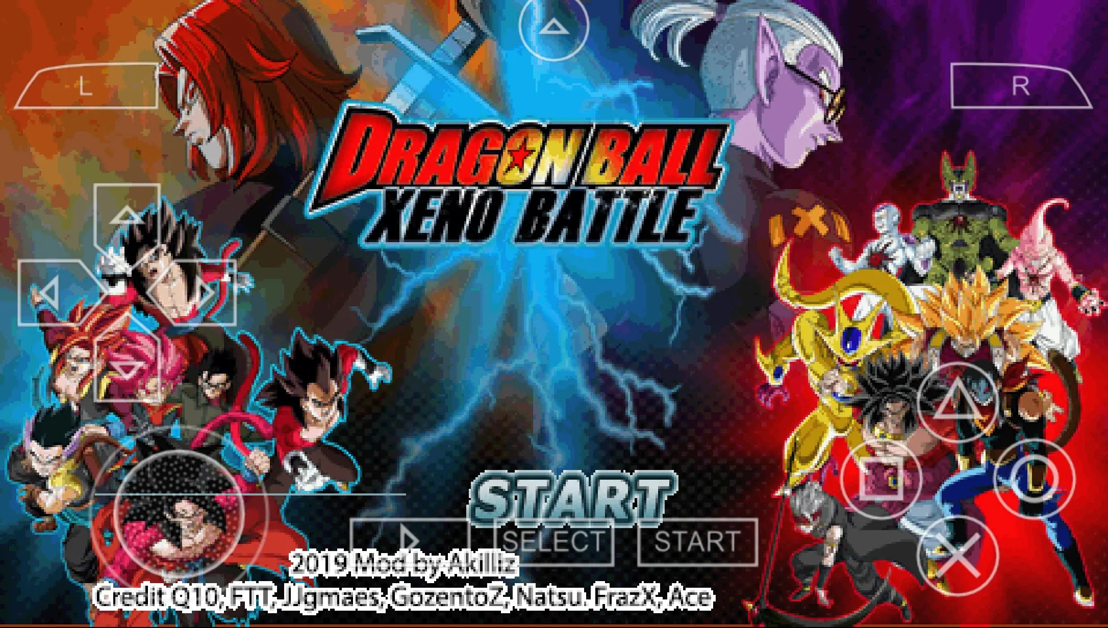 New Dragon Ball Xeno Battle Shin Budokai 2 Mod Game