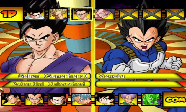 New DBZ BT3 Mod ISO PS2 Game