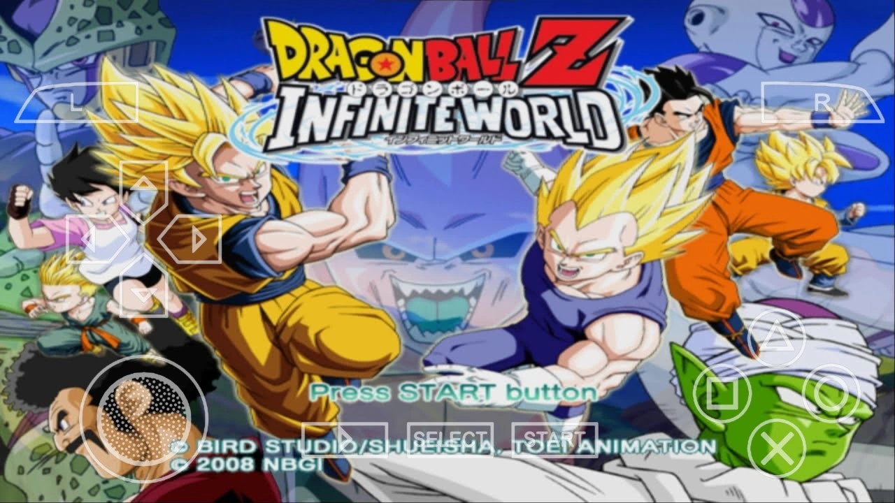 New Dragon Ball Z Infinite World PSP Game Download