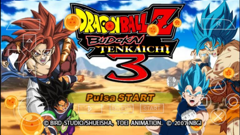 New Dragon Ball Z Budokai Tenkaichi 3 PSP Original Game