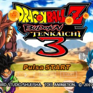 Dragon Ball Z Budokai Tenkaichi 3 PSP Original Game ROM