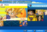 DBZ GT Tenkaichi Tag Team Mod ISO PSP