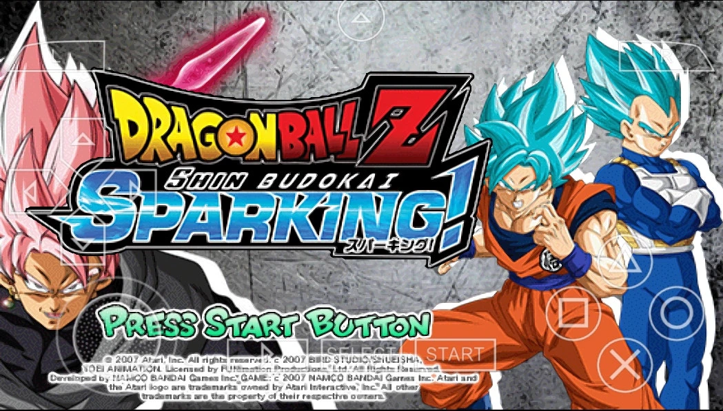 New Dragon Ball Sparking Zero Mod ISO PSP