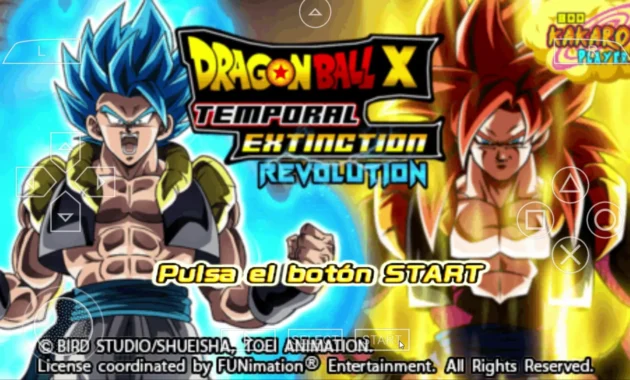 New Dragon Ball Z TTT Mod PSP ISO Download