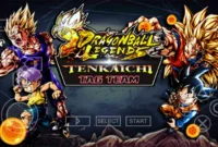 New Dragon Ball Legends Tenkaichi Tag Team Mod ISO PSP