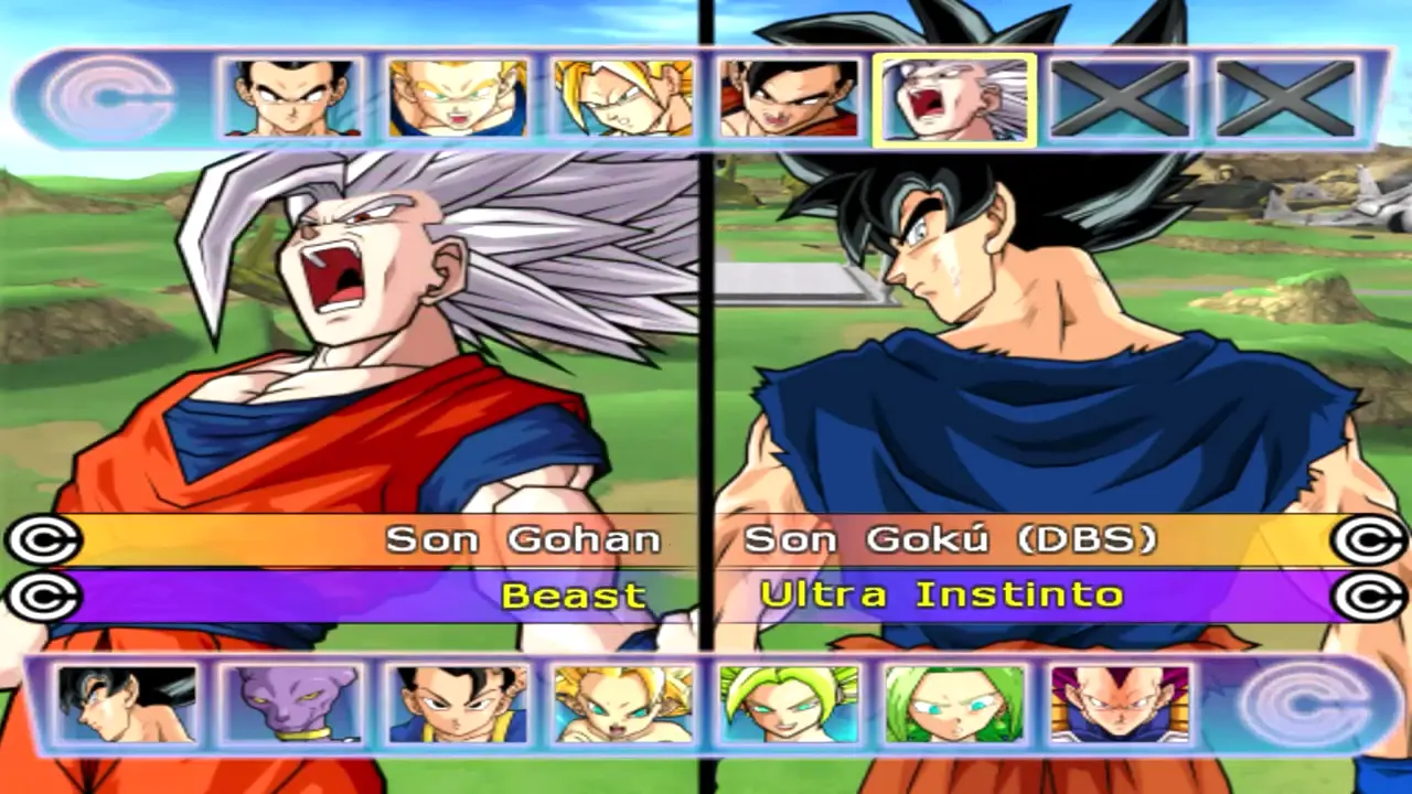 Dragon Ball Z BT3 New Mod ISO PS2