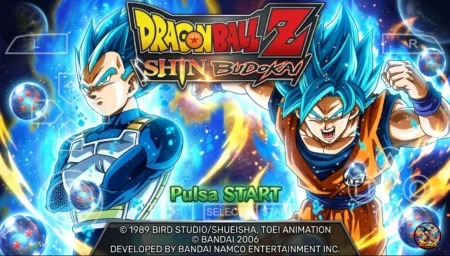 Dragon Ball Z Super Shin Budokai Mod PSP Game ISO