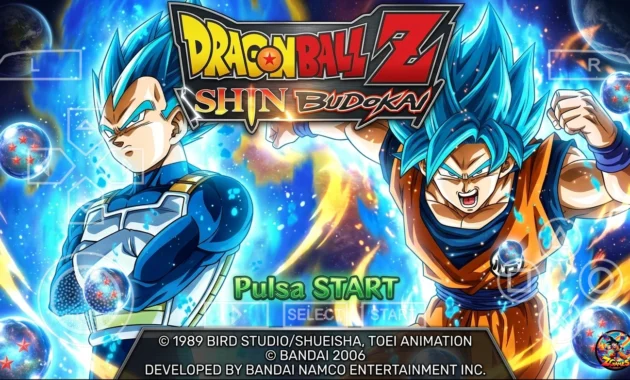 Dragon Ball Z Super Shin Budokai Mod PSP Game ISO