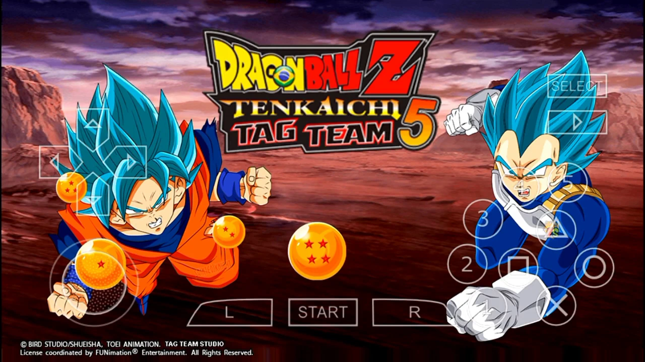 New Dragon Ball Tenkaichi Tag Team 5 PPSSPP Android