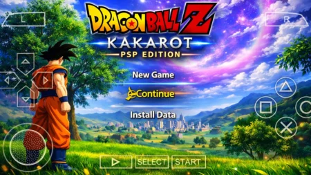 New DBZ TTT Dragon Ball Z Kakarot Mod PSP Edition Download