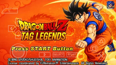 New DBZ TTT Dragon Ball Z Legends Mod ISO PSP Download for PPSSPP