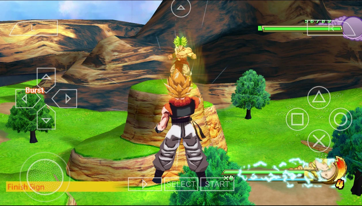 New DBZ TTT Kakarot Mod PSP