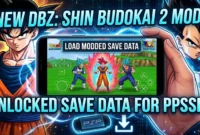 New Dragon Ball Z Shin Budokai 2 Mod Save Data for PPSSPP