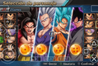 New Dragon Ball Tenkaichi Tag Team Mod The Limit of God PPSSPP ISO