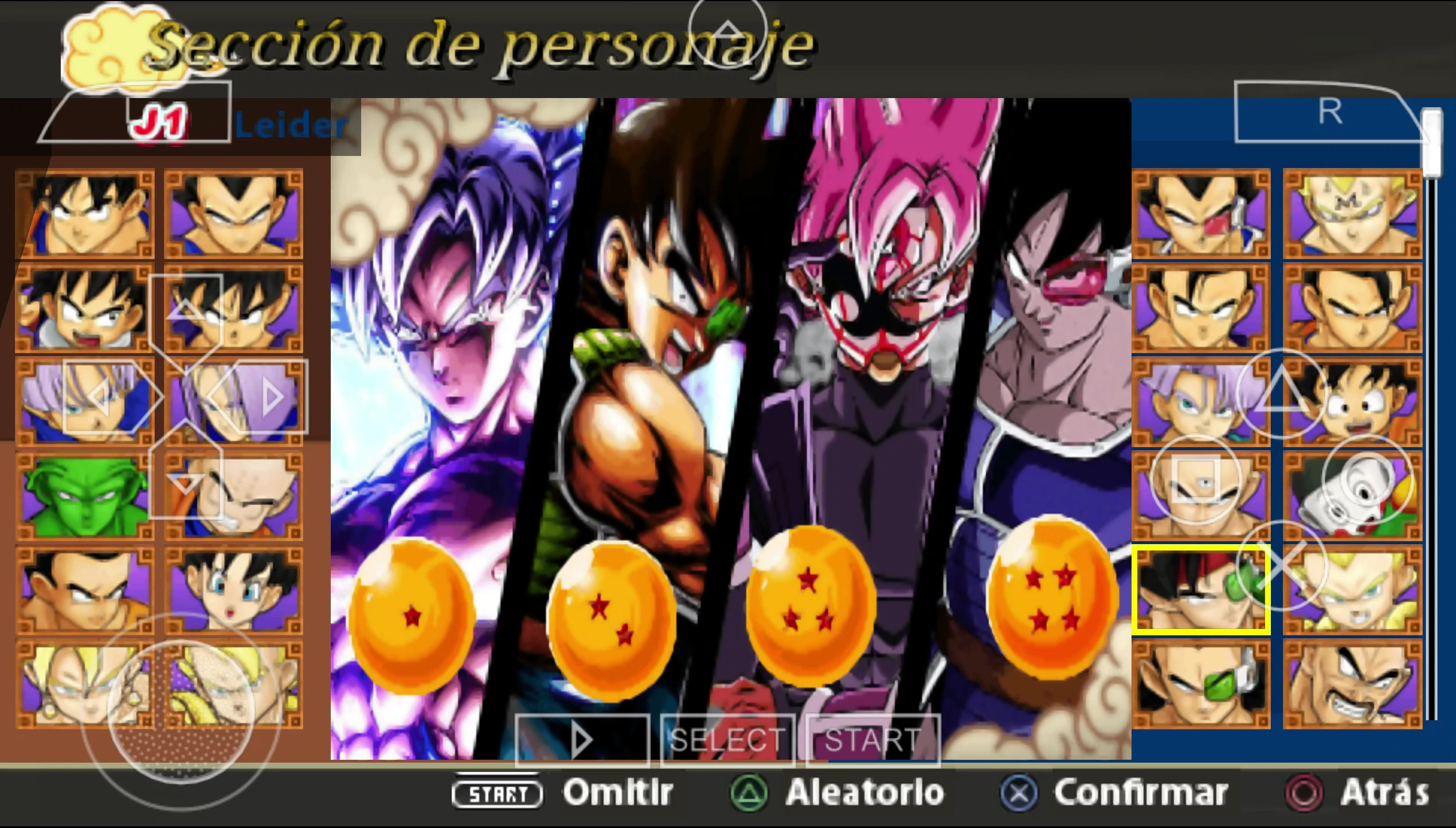 New Dragon Ball Tenkaichi Tag Team Mod The Limit of God PPSSPP ISO 4 New Dragon Ball Z TTT Mod Limit of God ISO