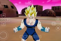 New Dragon Ball Z TTT My Universe Mod PPSSPP main menu