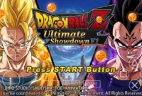 New DBZ TTT Mod Dragon Ball Ultimate Showdown ISO PPSSPP
