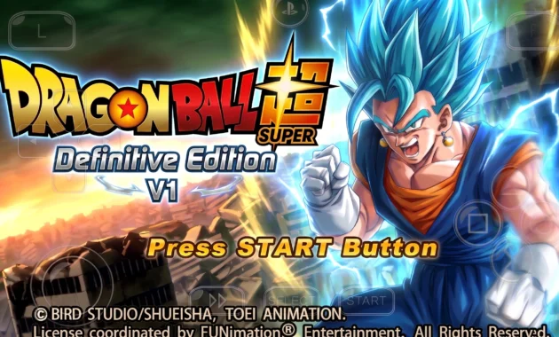 New DBZ TTT Mod Dragon Ball Super Definitive Edition ISO PPSSPP