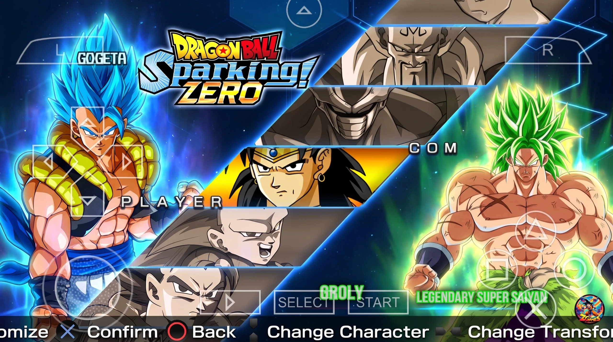 New Dragon Ball Z Shin Budokai 2 HD Mod ISO