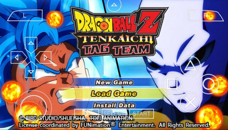 DBZ Tenkaichi Tag Team Epic Mod PPSSPP ISO for Android dbz tenkaichi tag team epic mod