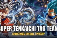 Dragon Ball Super Tenkaichi Tag Team Christmas Special mod for PPSSPP Android