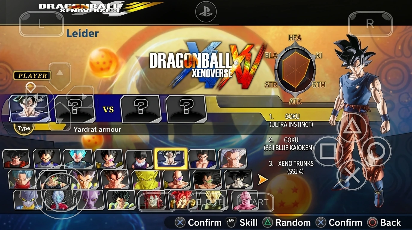 New DBZ TTT Mod Dragon Ball Xenoverse 2 – PPSSPP Android 5 Dragon Ball Z Tenkaichi Tag Team Xenoverse 2 Mod