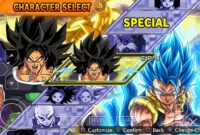 Power Up Sparking Zero mod special character select screen