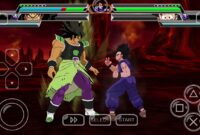 Power Up Sparking Zero mod battle gameplay on PPSSPP Android
