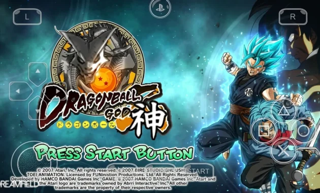 Dragon Ball Z Shin Budokai 2 Battle of Gods Mod Remake