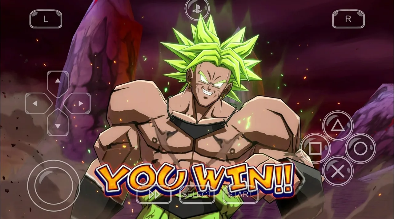 Legendary Broly victory screen Shin Budokai 2 Battle of Gods mod gameplay